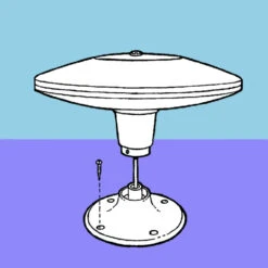 Vision Plus Status 350 Omni-Directional Antenna With VP2 TV Amplifier -Jacksons Leisure Supplies 04 2085.2 42346.1633448124