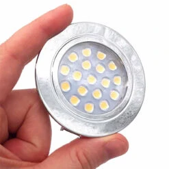 Dimatec Chrome Recessed LED Downlight Default On Memory -Jacksons Leisure Supplies 200SMB1.2 18CR 3 58631.1674742994