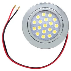 Dimatec Chrome Recessed Mount LED Downlight -Jacksons Leisure Supplies 200SMB1.2 18CR 72172.1674571909