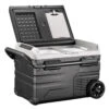 Alpicool 45 Litre Wheeled 12v Portable Camping Fridge Freezer Cool Box