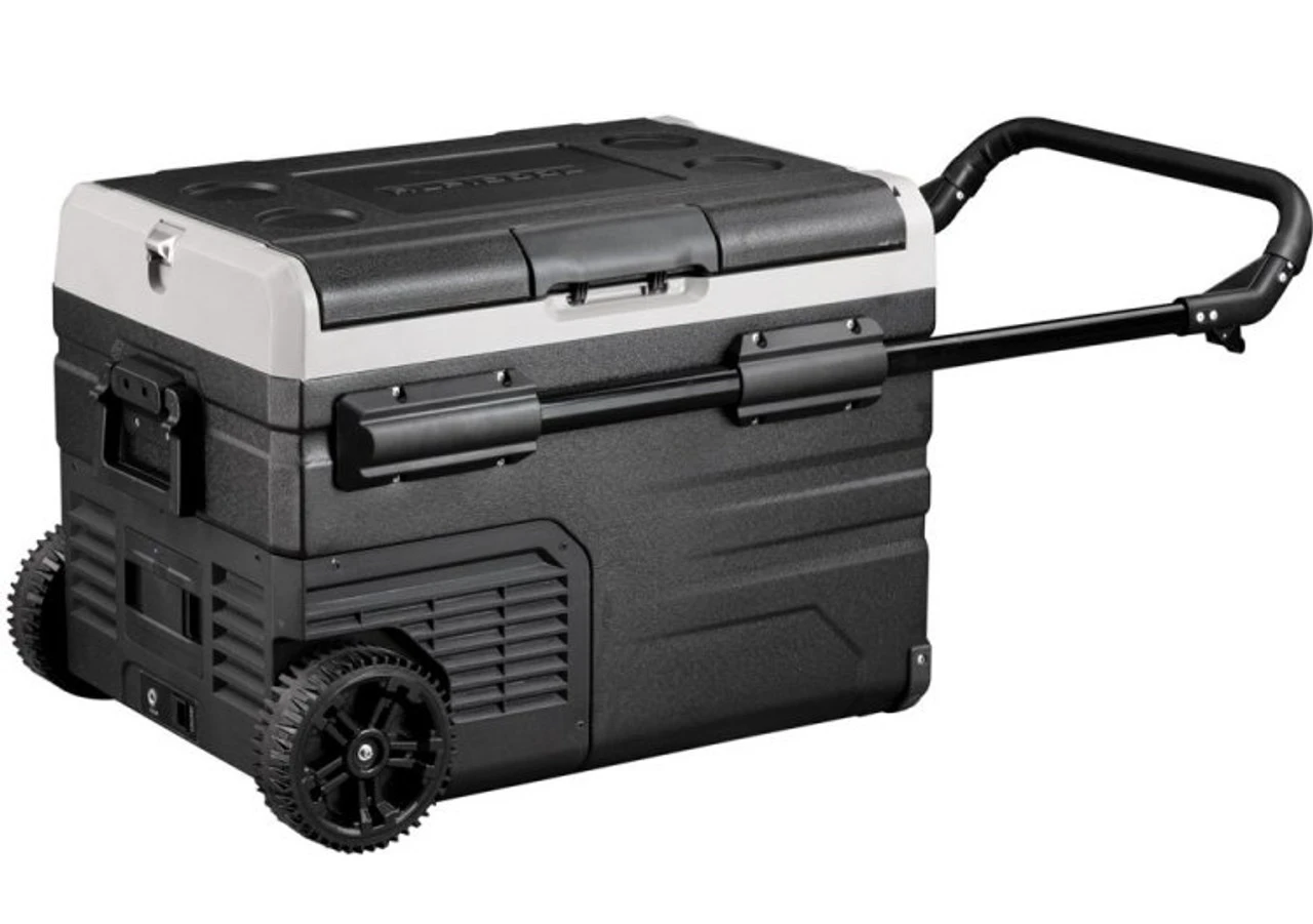 Alpicool 45 Litre Wheeled 12v Portable Camping Fridge Freezer Cool Box 2 Alpicool 45 Litre Wheeled 12v Portable Camping Fridge Freezer Cool Box - Image 2