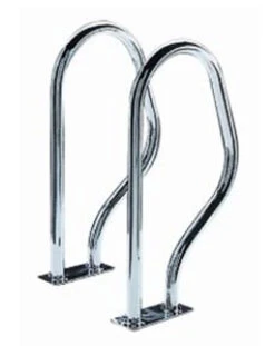 Astral Swimming Pool Exit Grab Rails With Rectangular Base - 470 X 800mm