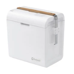 Outwell ECOLux 24L Cool Box 12V/230V - White Bamboo
