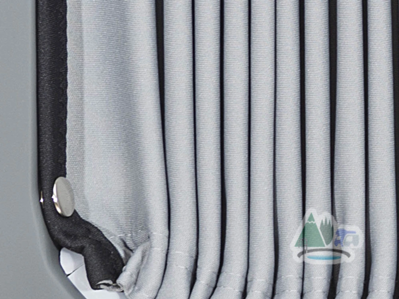 Adventurer VW T5 T6 Campervan Curtain & Rail Kit - Blackout - SWB 7 Adventurer VW T5 T6 Campervan Curtain & Rail Kit - Blackout - SWB - Image 7