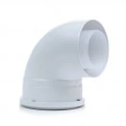 Certikin Genie Gas Boiler Flue Terminal Mounting Accessories -Jacksons Leisure Supplies 90 degree bend 81562.1424351211