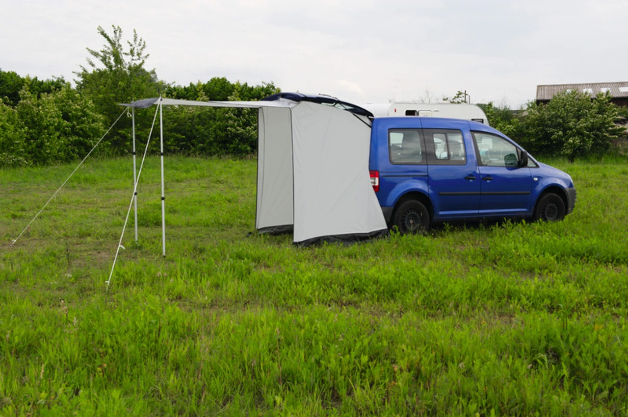 Reimo Vertic Tailgate Tent Awning For VW Caddy And Mini Campervans 1 Reimo Vertic Tailgate Tent Awning For VW Caddy And Mini Campervans