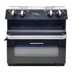 Voyager 4500 Oven, Grill And Hob For Caravans Motorhome Campervans And Marine -Jacksons Leisure Supplies Adventurer Voyager Black Hob Oven Closed 11293.1675339523