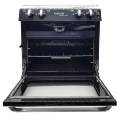 Voyager 4500 Oven, Grill And Hob For Caravans Motorhome Campervans And Marine -Jacksons Leisure Supplies Adventurer Voyager Black Hob Oven 11477.1675339513