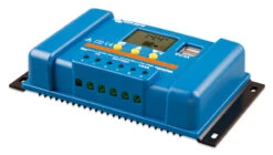 Victron Energy BlueSolar 5 Amp Or 10 Amp PWM Charge Controller W/LCD Display & USB -Jacksons Leisure Supplies BlueSolar PWM Charge Controller LCD USB 12 24V 10A left 05557.1640017751