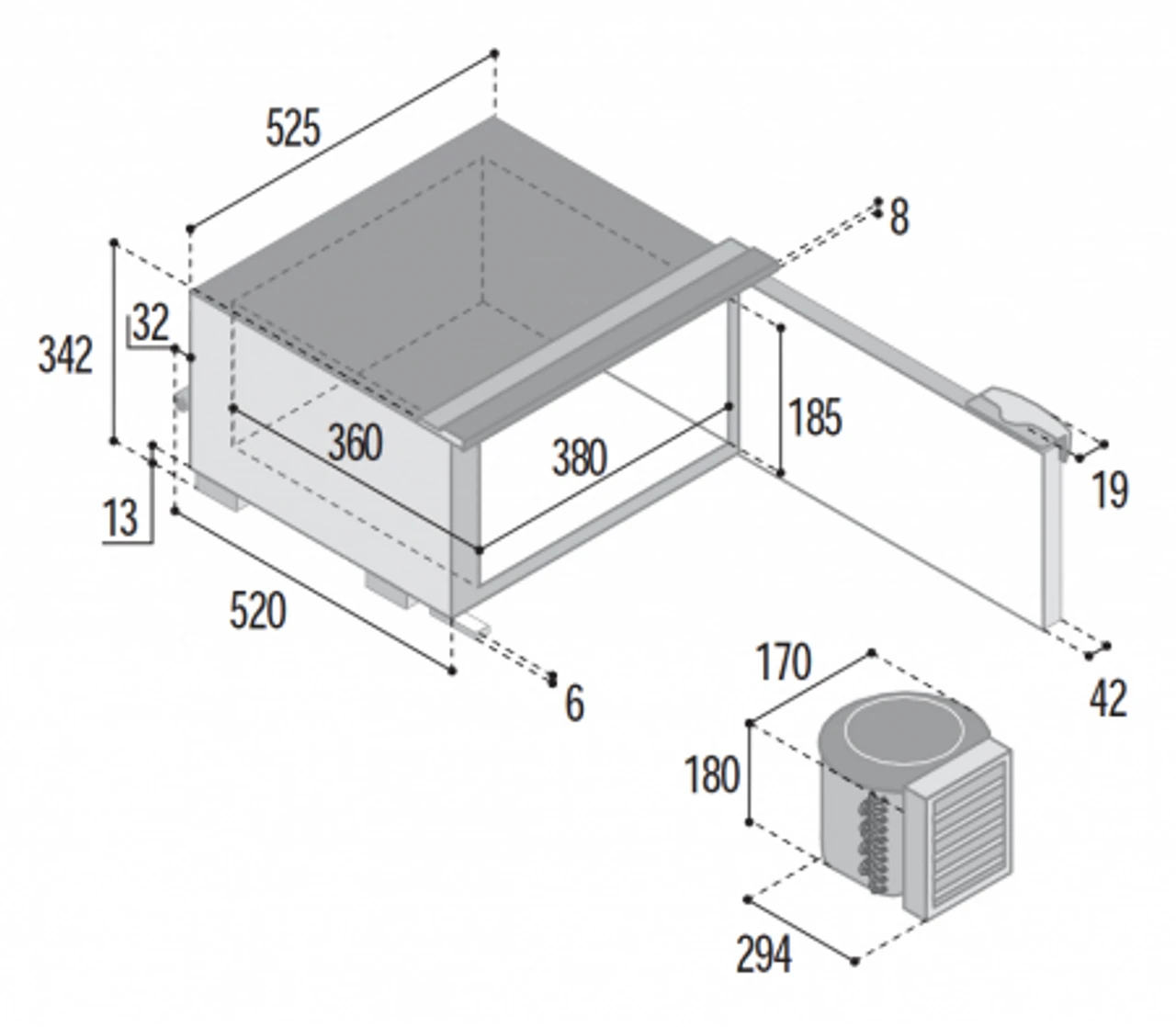 Vitrifrigo C30BT 12V Marine Campervan Caravan Motorhome Freezer 2 Vitrifrigo C30BT 12V Marine Campervan Caravan Motorhome Freezer - Image 2