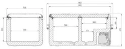 Dometic CFX3-95DZ Portable Dual Zone Compressor Cool Box And Fridge Freezer -Jacksons Leisure Supplies CFX3 95DZ dometic dimensions 86170.1581604541