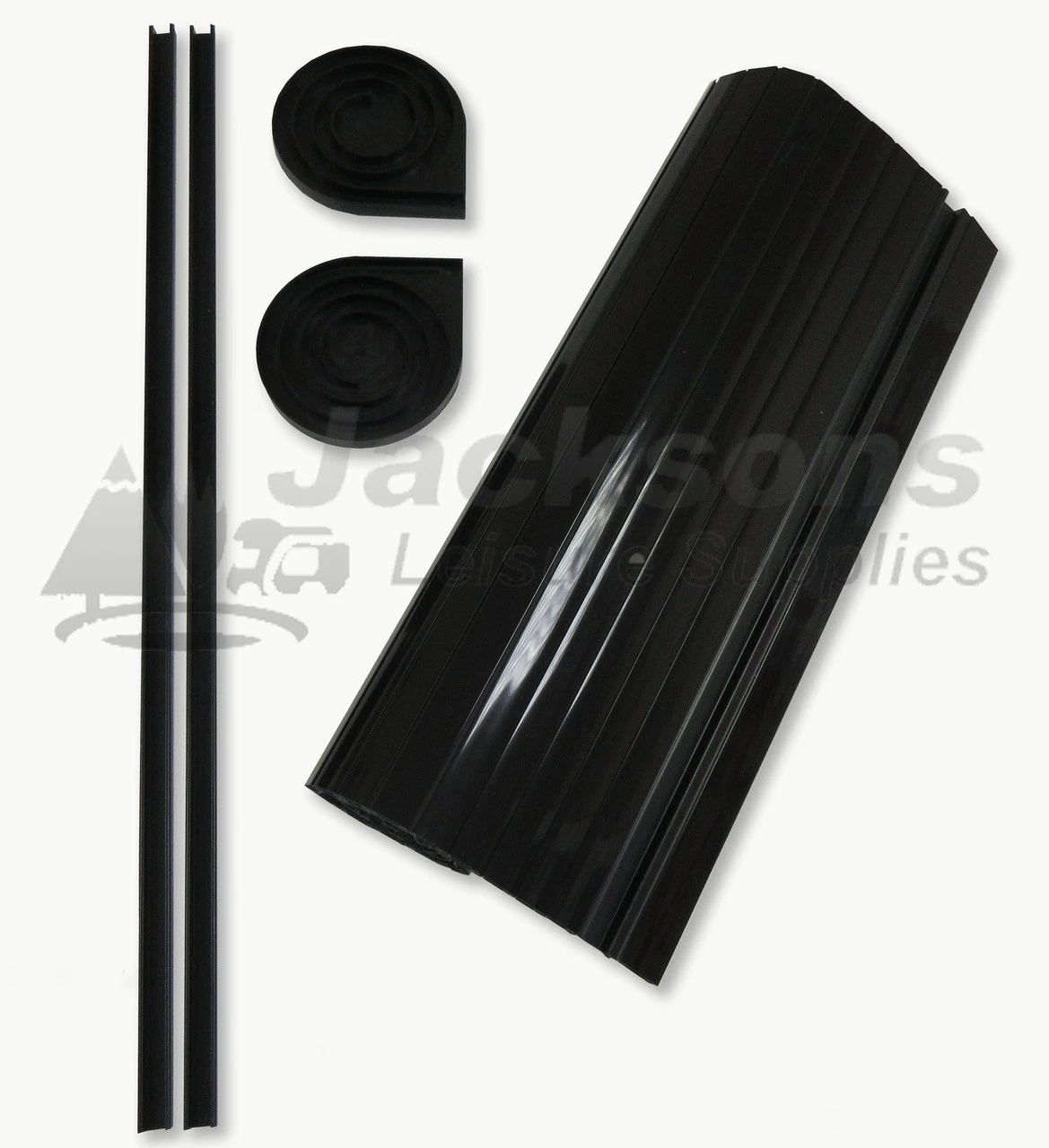 Campervan And Motorhome Tambour Roller Door It In Piano Black 4 Campervan And Motorhome Tambour Roller Door It In Piano Black - Image 4