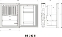 Dometic Silencio DS300 Minicool Silent Fridge 14 Dometic Silencio DS300 Minicool Silent Fridge -Jacksons Leisure Supplies DS300 BI dimension 27 63175.1515157381