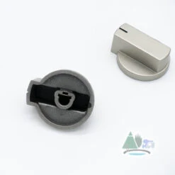 Thetford Spare - Cooker Knobs For Topline, Prima & Duplex - Matt Nickel -Jacksons Leisure Supplies DSC03632 99020.1628074467
