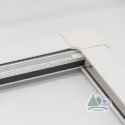 Adventurer Campervan Top Hinge Window With Blind And Fly Screen - Flush Acrylic Glass -Jacksons Leisure Supplies DSC03781 08119.1673471849