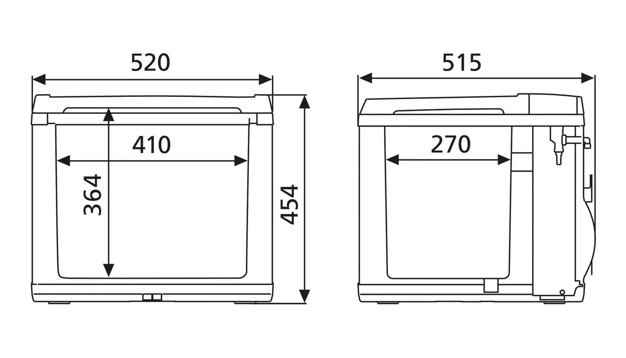 Dometic Waeco CK40d Mobicool Mains Compressor Fridge-Freezer Cool Box 4 Dometic Waeco CK40d Mobicool Mains Compressor Fridge-Freezer Cool Box - Image 4
