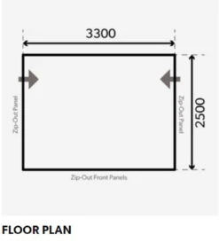 Dometic Rally Air Pro S Awning -Jacksons Leisure Supplies Dometic Rally Air 330 S Dimensions 33755.1643907059