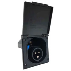 FAWO Flush Mains Inlet For Caravan Motorhome Campervan -Jacksons Leisure Supplies FAWO flush inlet 1 24090.1675336751