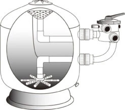 Lacron Swimming Pool Sand Filter -Jacksons Leisure Supplies Filter sidemount diag 14307.1482400237