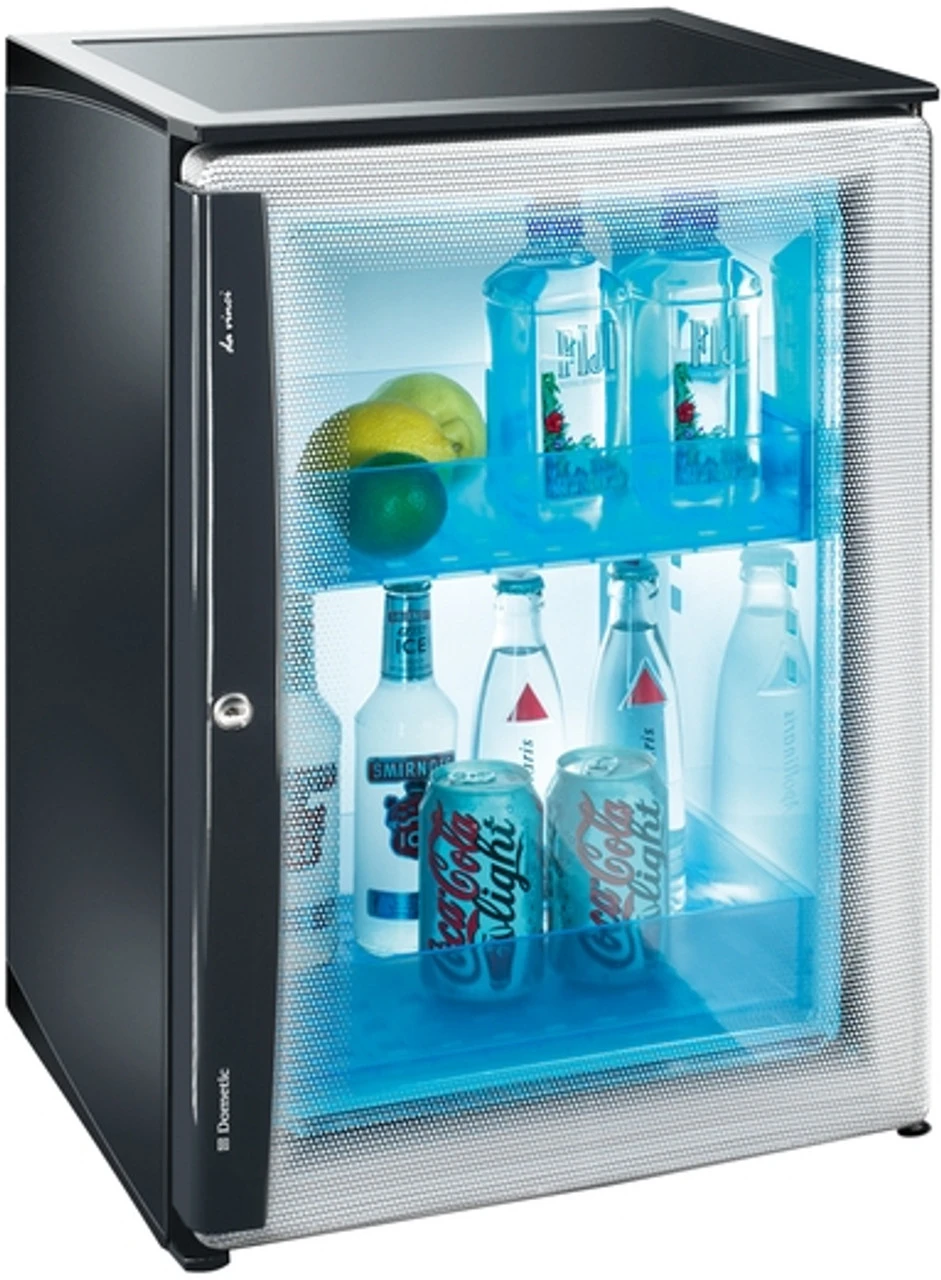 Dometic HiPro 4000 Vision Glass Door Mini Bar Fridge 2 Dometic HiPro 4000 Vision Glass Door Mini Bar Fridge - Image 2