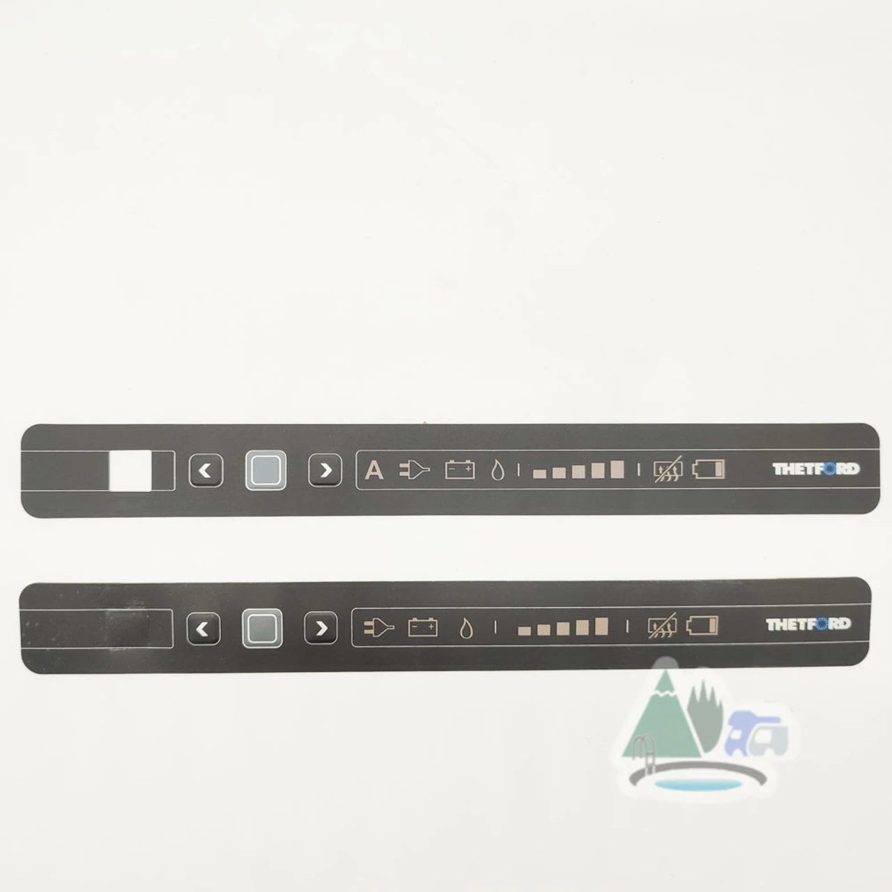 Thetford Spare Fridge Overlay For N3140 Control Panel - 691106 1 Thetford Spare Fridge Overlay For N3140 Control Panel - 691106