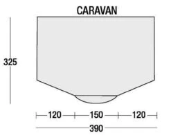 SunnCamp Inceptor Air Plus Caravan Awning -Jacksons Leisure Supplies Inceptor 390 dimensions L 02005.1506440675