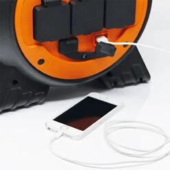 15m Roller Mains Unit Camping Hook Up With LED Light 8 15m Roller Mains Unit Camping Hook Up With LED Light -Jacksons Leisure Supplies MP3767 2 27145.1675088977