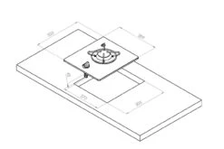 Navy Load Built In Glass Hob Single Burner NL.20000 -Jacksons Leisure Supplies NL.20000 D 33668.1677952007