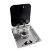 Navy Load Single Burner Hob With Glass Lid NL.21001