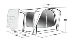 Outwell Newburg 160 Air Drive Away Awning -Jacksons Leisure Supplies Outwell Newburg 160 drive away air awning dimensions 45775.1612116910