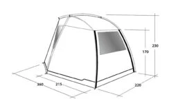 Outwell Woodcrest Active Drive Away Awning -Jacksons Leisure Supplies Outwell woodcrest active diagram 54525.1608132440