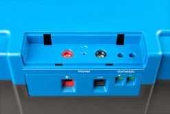 Victron Energy Peak Power Pack - 12.8V, 40AH, 512WH LiFePO4 Battery With Mains Charger And Solar/Alternator Charging -Jacksons Leisure Supplies PPP connections front 87229.1639060240