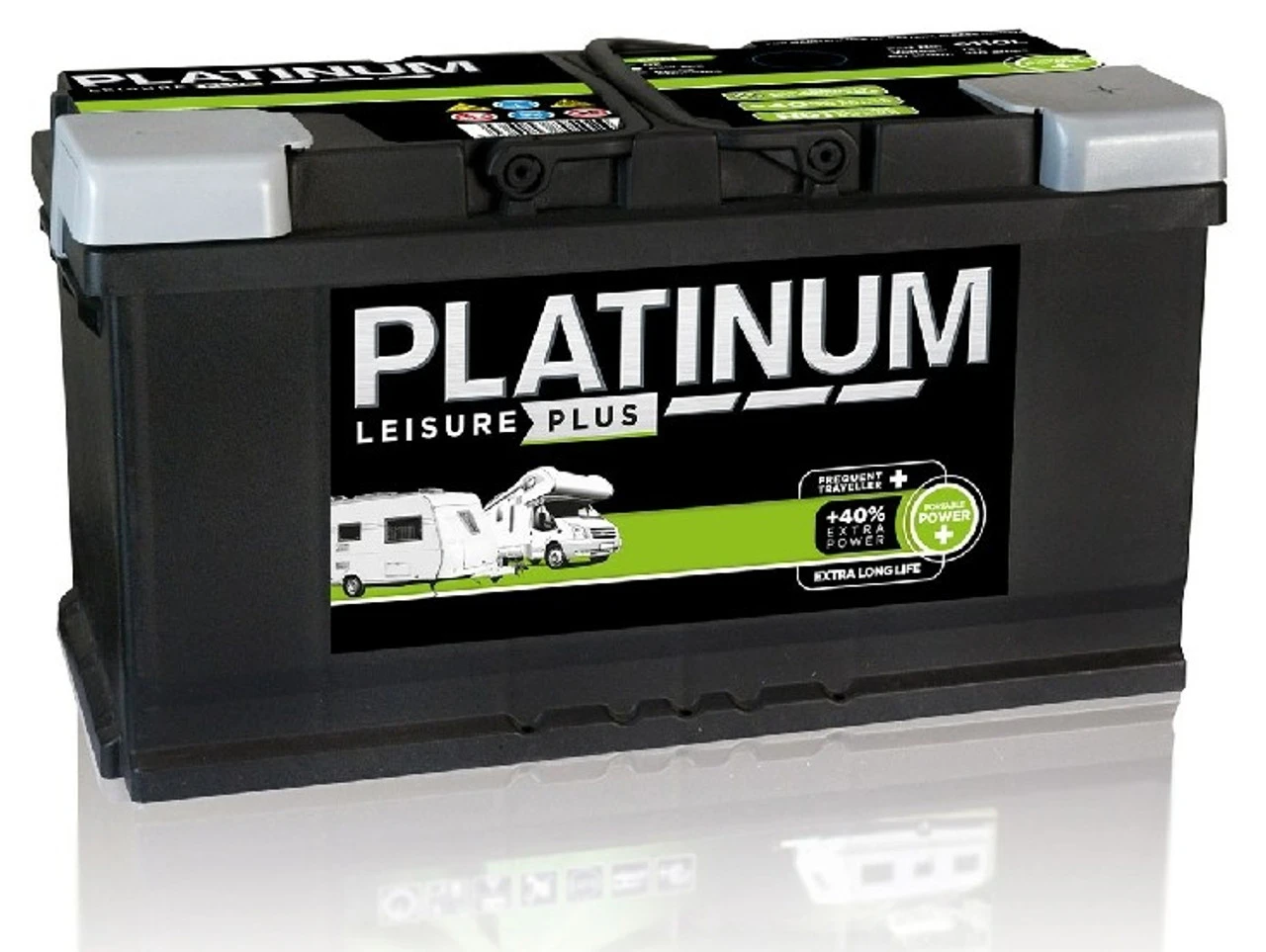 Platinum 100ah Campervan Motorhome Caravan Leisure Battery (LOW Height) 1 Platinum 100ah Campervan Motorhome Caravan Leisure Battery (LOW Height)