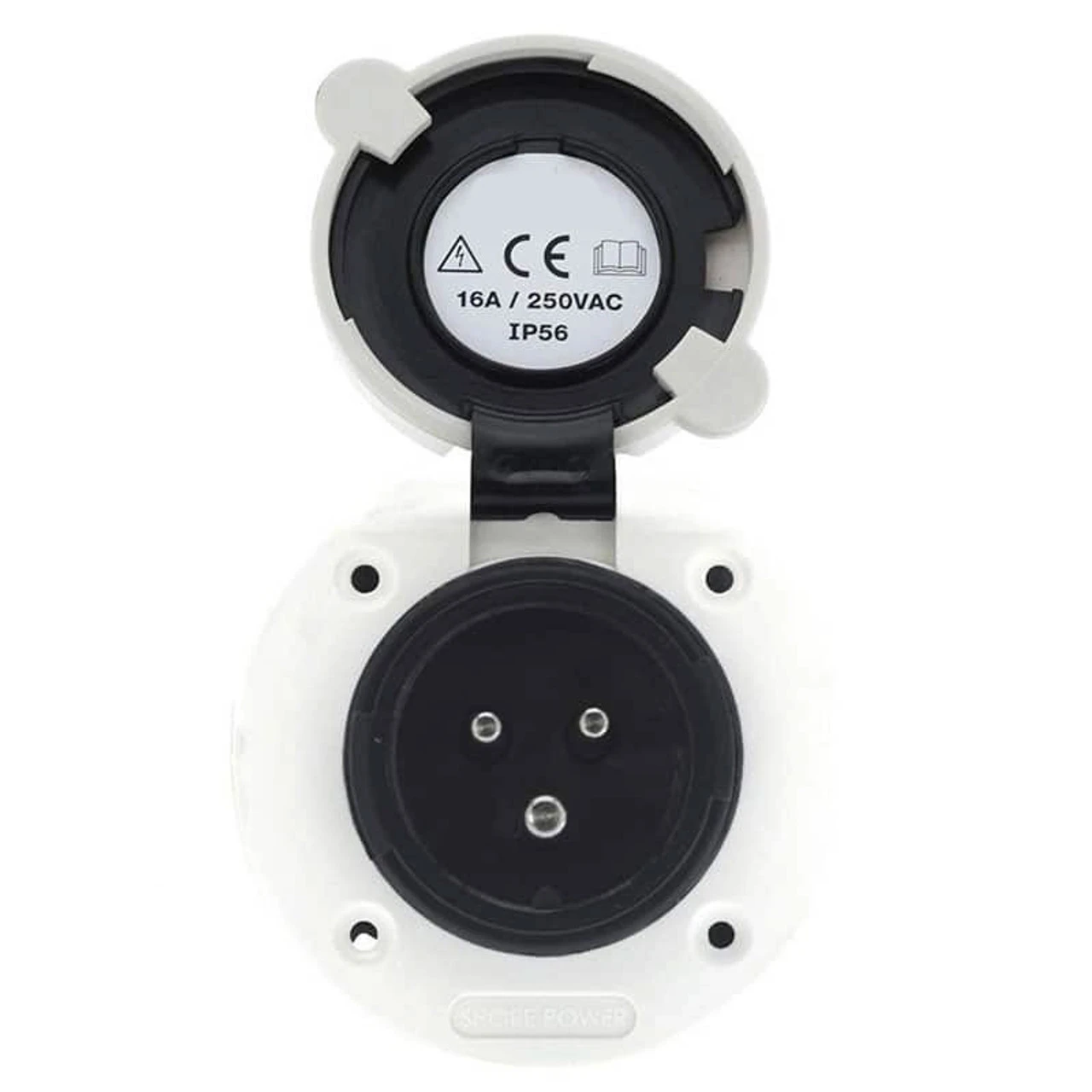 Victron Energy Victron Marine Shore Power Inlet - White 2 Victron Energy Victron Marine Shore Power Inlet - White - Image 2