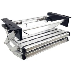 Adventurer Fold-Down Steps For Campervans And Motorhomes With LED Light 11 Adventurer Fold-Down Steps For Campervans And Motorhomes With LED Light -Jacksons Leisure Supplies ST 446 folded 49172.1672845871