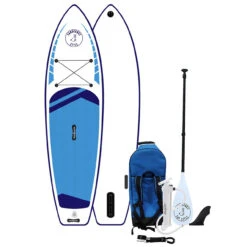 Sandbanks Style Ultimate SUP Inflatable Paddle Board Package -Jacksons Leisure Supplies Sandbanks Ultimate Paddle Board Blue 25404.1619115206