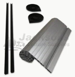 Campervan And Motorhome Silver Tambour Roller Door -Jacksons Leisure Supplies Silver Complete 2 Logo 65213.1466596463