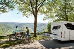 Thule Elite G2 All-Round Caravan & Motorhome Bike Rack -Jacksons Leisure Supplies Thule G2 Attached 91563.1535548440