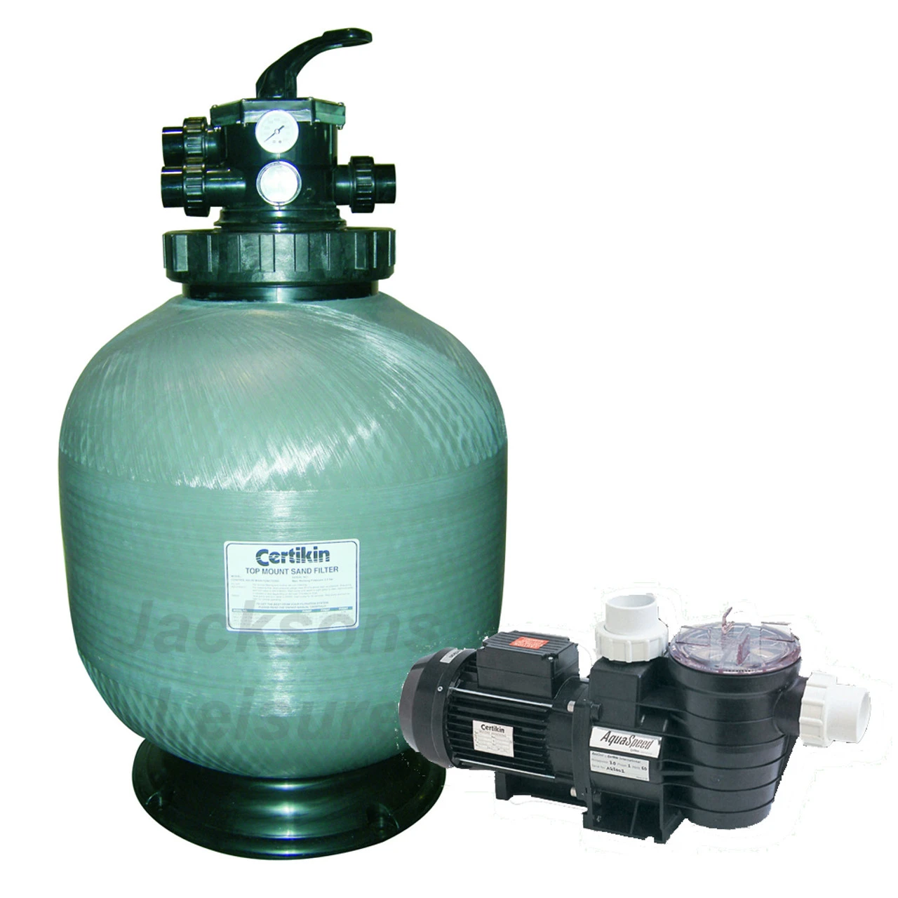 Certikin AquaSpeed Pump And Top Mounted Vision Filter Combination 1 Certikin AquaSpeed Pump And Top Mounted Vision Filter Combination