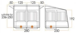 Vango Varkala Connect Caravan Airbeam Awning -Jacksons Leisure Supplies VC280 dims 67225.1508234053.1280.1280 76063.1511266920