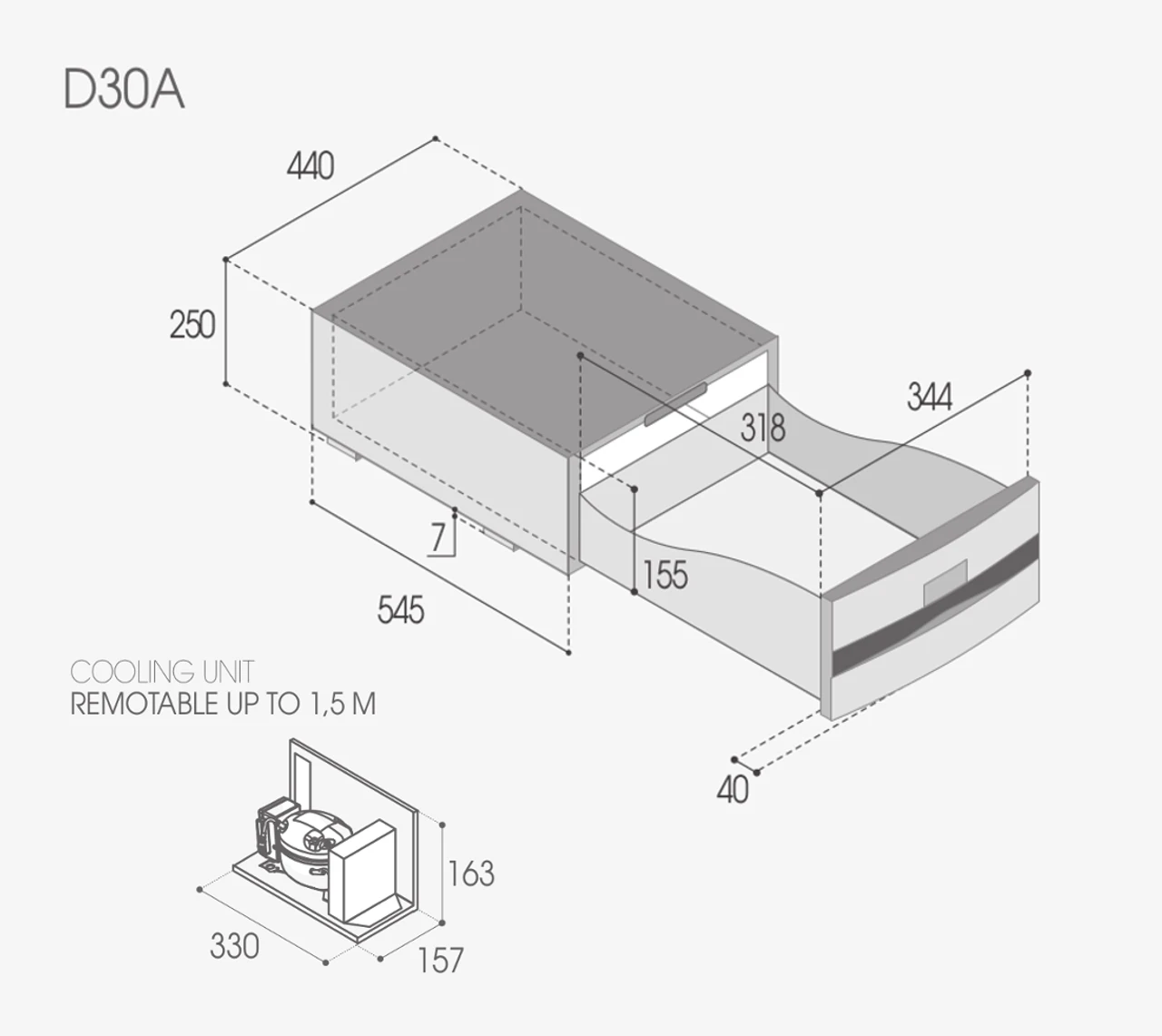 Vitrifrigo D30A 12v Compressor Drawer Fridge Freezer 4 Vitrifrigo D30A 12v Compressor Drawer Fridge Freezer - Image 4