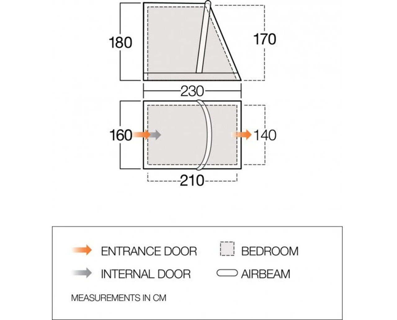 Vango Tall Annex Elements ProShield For Riviera Balletto Kalari And Tuscany Caravan Awnings 7 Vango Tall Annex Elements ProShield For Riviera Balletto Kalari And Tuscany Caravan Awnings - Image 7