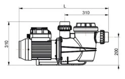 Certikin AquaSpeed Swimming Pool Pump -Jacksons Leisure Supplies aquaspeed pump dimensions 3 11820.1580903920