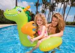 Intex Inflatable Baby Dragon Children's Ride On Toy