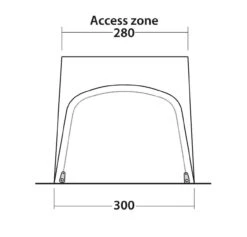 Outwell Newburg 240 Air Tall Drive-Away Awning Tent For Campervans -Jacksons Leisure Supplies bdb7f46e 144d 406c b979 70556e122c9c 70748.1612257471