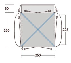 Outwell Bremburg Air Campervan Drive Away Awning -Jacksons Leisure Supplies bremburg air floor plan 11404.1634119993
