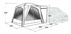 Outwell Bremburg Air Campervan Drive Away Awning -Jacksons Leisure Supplies bremburg air measurements 76143.1634119964