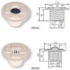 Certikin 1.5" Wall Inlets For Concrete Swimming Pool
