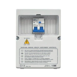 CBE PC110 Campervan 12v Control Panel Kit With Charger, Fusebox & Breaker -Jacksons Leisure Supplies circuit breaker 08651.1618407028