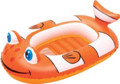Bestway Little Buddy Clownfish Swimming Pool Raft -Jacksons Leisure Supplies clown fish raft bestway 34089B 85491.1415311571